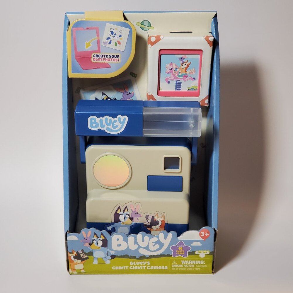 Bluey Chikit Chikit Pretend Camera Make Believe Photography NEW
